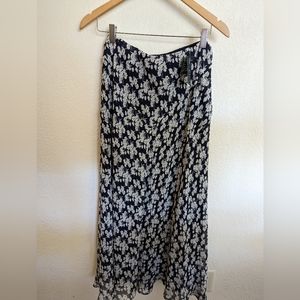 Ralph Lauren silk floral skirt NWT size 1X